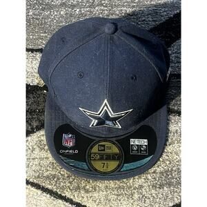Dallas Cowboys NFL ONFIELD New Era 59fifty Fitted Hat Size 7 5/8